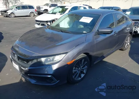 2020 Honda Civic Ex z USA, uszkodzony, nr VIN 19XFC1F39LE208429